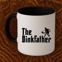 The Dinkfather Funny Pickleball Coffee Mug thumb 2