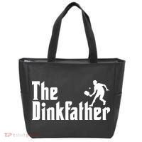 The Dinkfather Funny Pickleball Tote Bag thumb 0