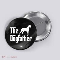 The Dog Father T Boxer Dog Lover Gift For Men Dad Button thumb 0