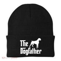 The Dog Father T Boxer Dog Lover Gift For Men Dad Beanie thumb 0
