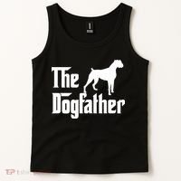 The Dog Father T Boxer Dog Lover Gift For Men Dad Tank Top thumb 2