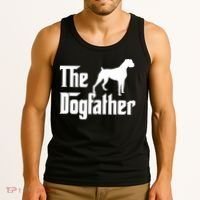 The Dog Father T Boxer Dog Lover Gift For Men Dad Tank Top thumb 3