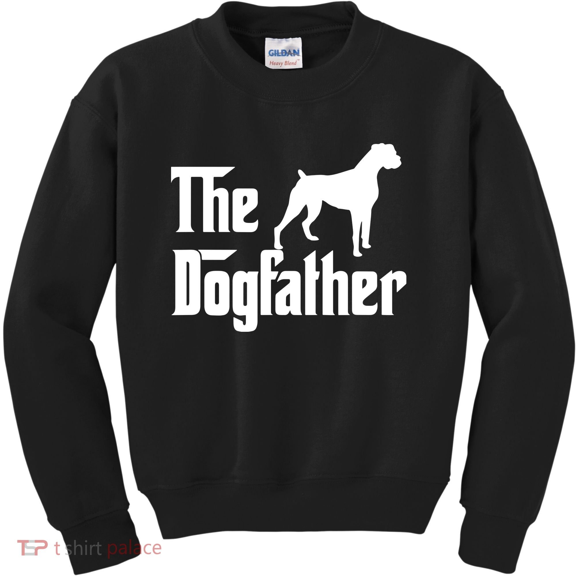 The Dog Father T Boxer Dog Lover Gift For Men Dad Kids Sweatshirt