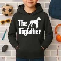 The Dog Father T Boxer Dog Lover Gift For Men Dad Kids Hoodie thumb 2