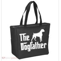 The Dog Father T Boxer Dog Lover Gift For Men Dad Tote Bag thumb 2
