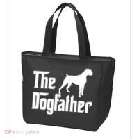 The Dog Father T Boxer Dog Lover Gift For Men Dad Tote Bag thumb 3