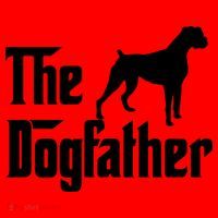 The Dog Father T Boxer Dog Lover Gift For Men Dad Santa Hat thumb 1