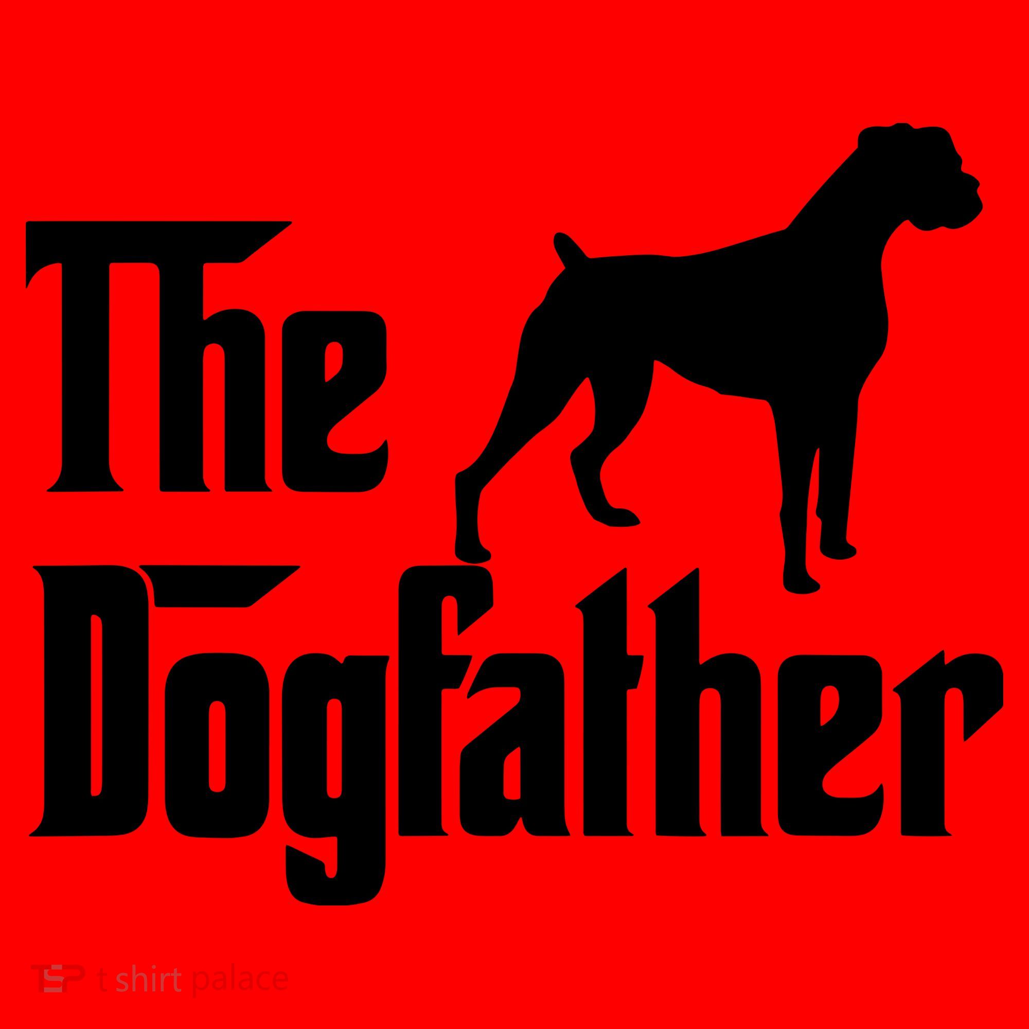 The Dog Father T Boxer Dog Lover Gift For Men Dad Santa Hat