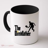 The Dink Father Pickleball Dad Funny Pickleball Coffee Mug thumb 0