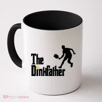 The Dink Father Pickleball Dad Funny Pickleball Coffee Mug thumb 0