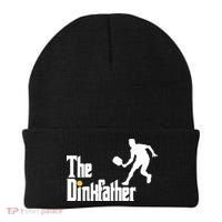 The Dink Father Pickleball Dad Funny Pickleball Beanie thumb 0