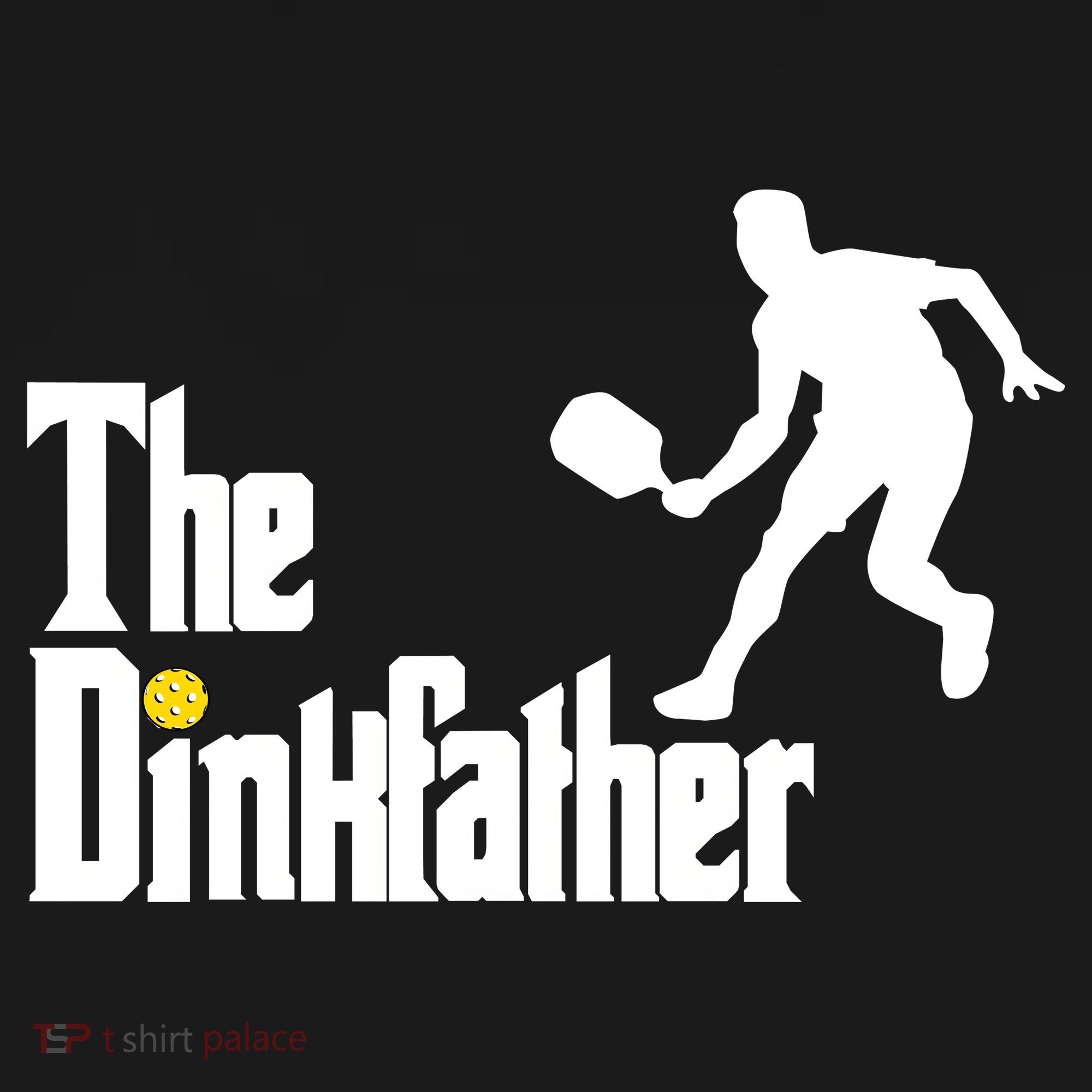 The Dink Father Pickleball Dad Funny Pickleball Ornament