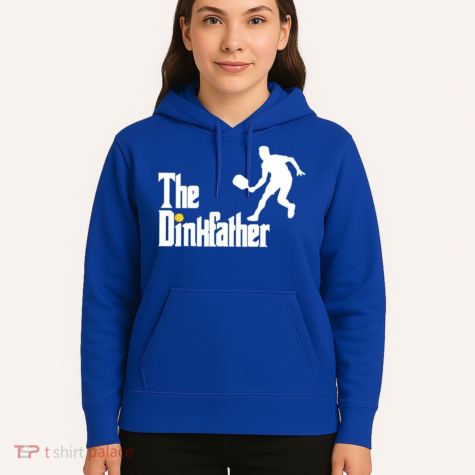The Dink Father Pickleball Dad Funny Pickleball Hoodie