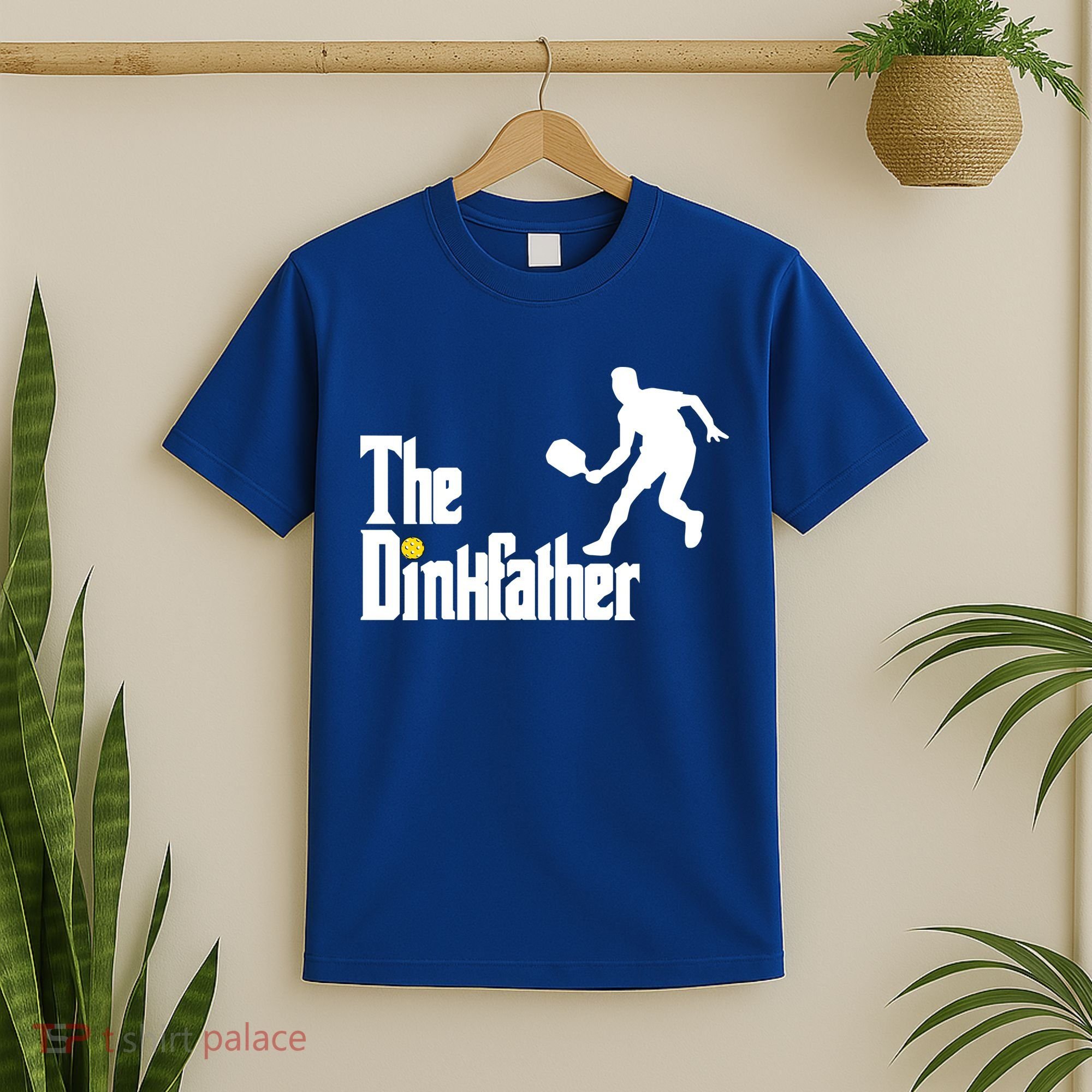 The Dink Father Pickleball Dad Funny Pickleball T-Shirt