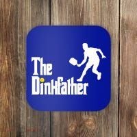 The Dink Father Pickleball Dad Funny Pickleball Coaster thumb 0