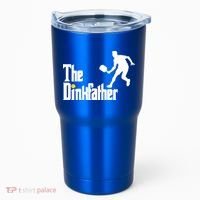 The Dink Father Pickleball Dad Funny Pickleball Tumbler thumb 0