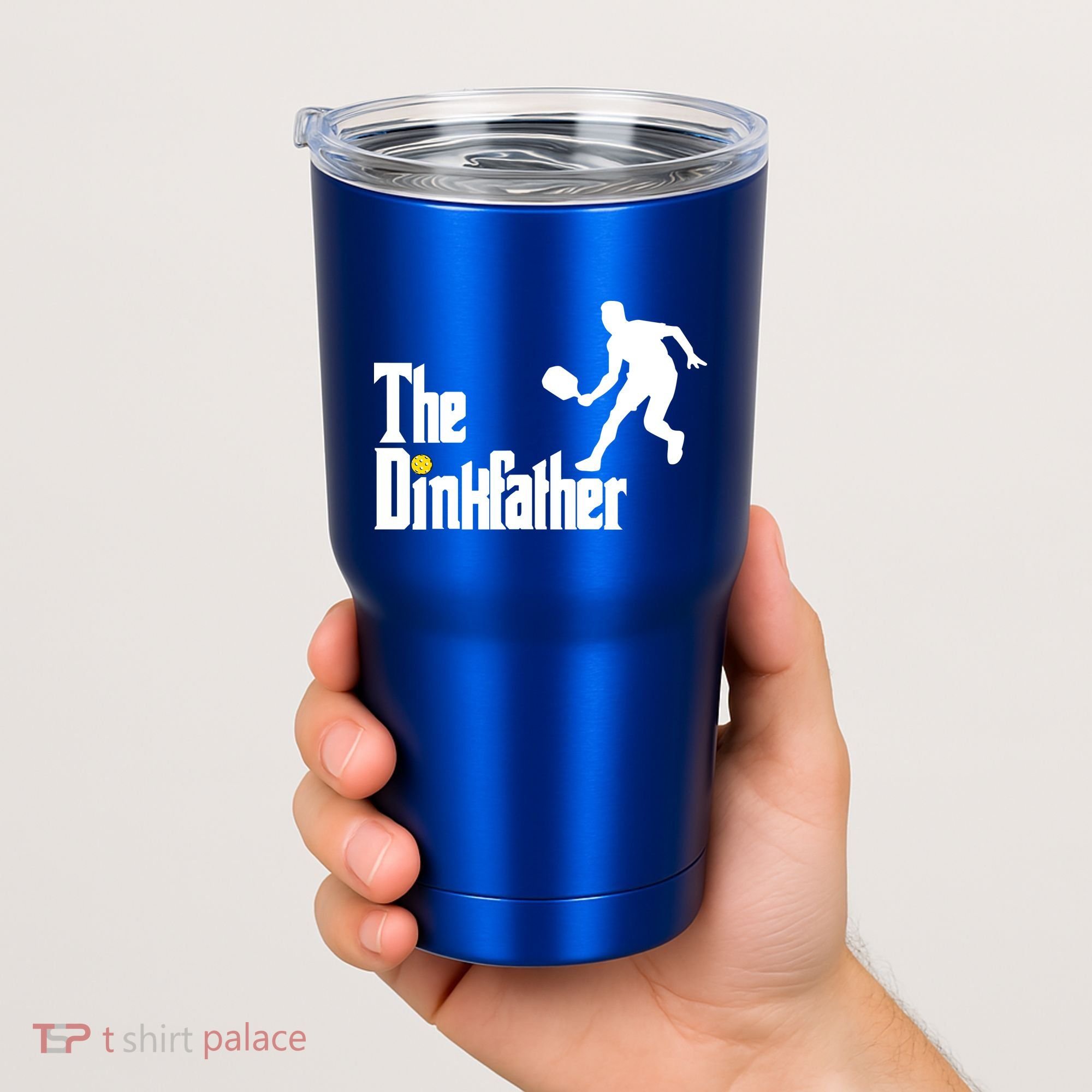 The Dink Father Pickleball Dad Funny Pickleball Tumbler
