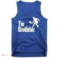 The Dink Father Pickleball Dad Funny Pickleball Tank Top thumb 0