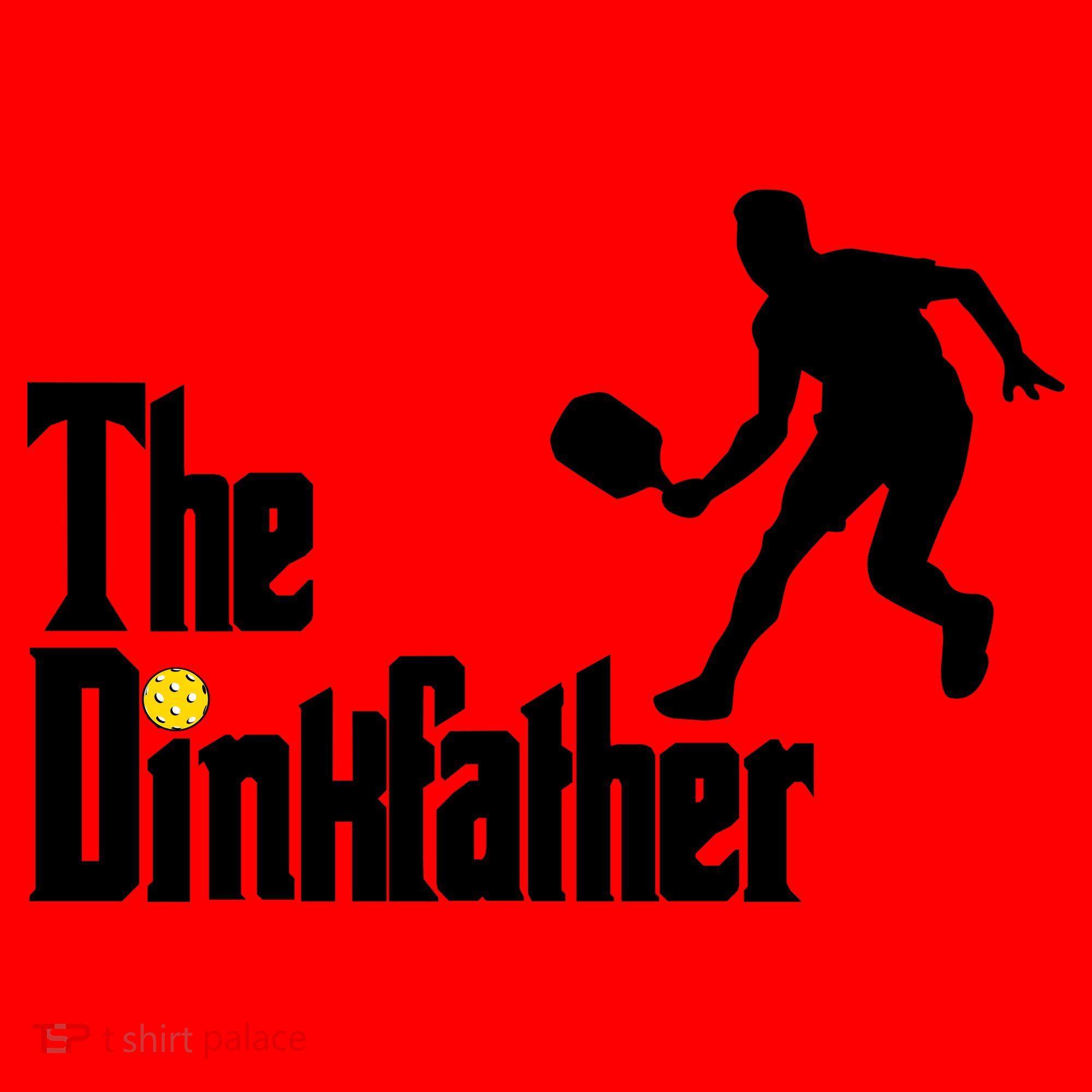 The Dink Father Pickleball Dad Funny Pickleball Santa Hat