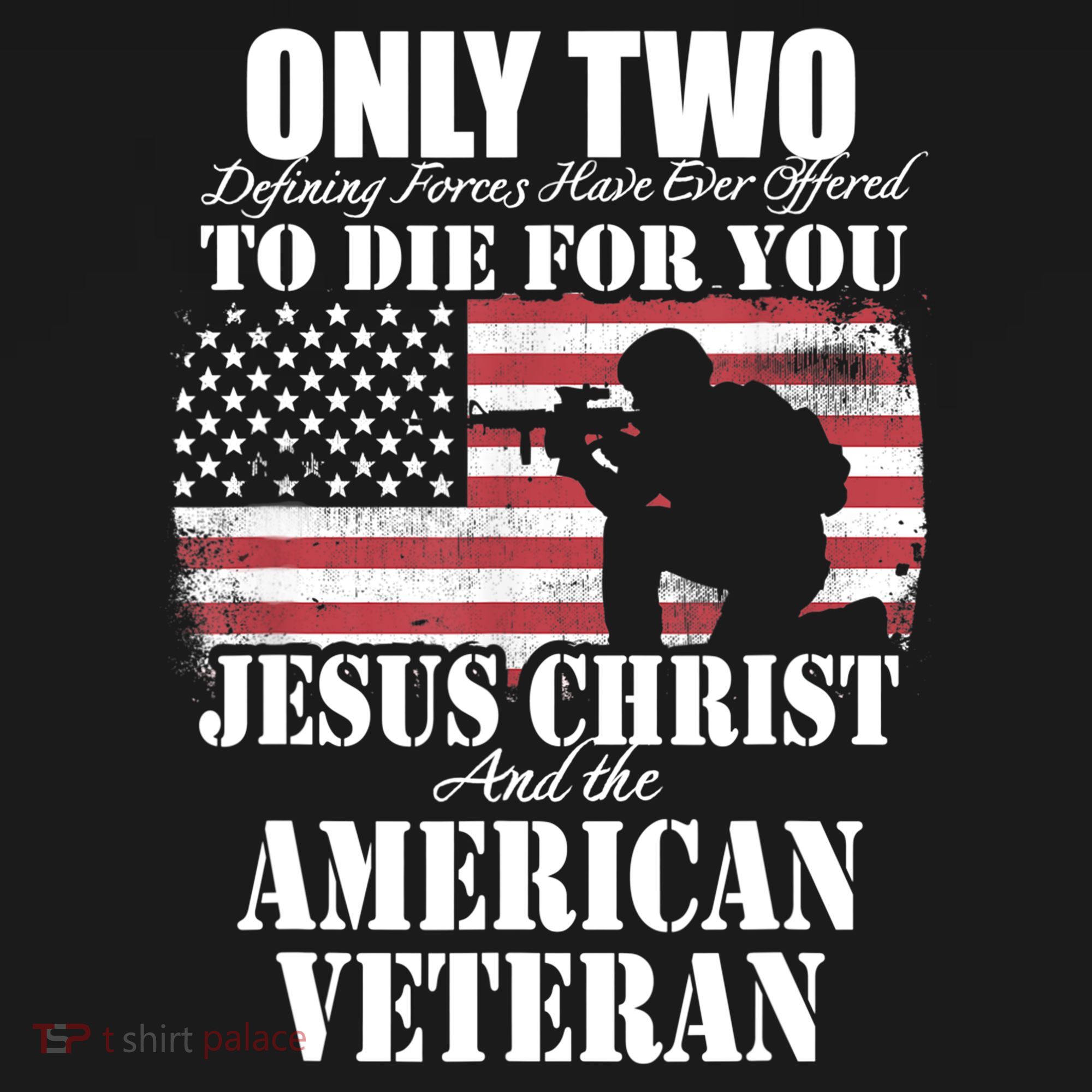 Two Died For You Jesus And American Gift Memorial Gift Women's Hoodie
