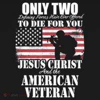 Two Died For You Jesus And American Gift Memorial Gift Women's Tank Top thumb 5