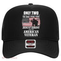 Two Died For You Jesus And American Gift Memorial Gift Hat thumb 0