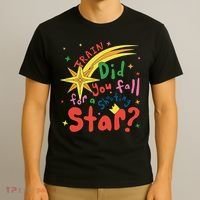 Train Did For You Fall Shooting Star Saying T-Shirt thumb 3