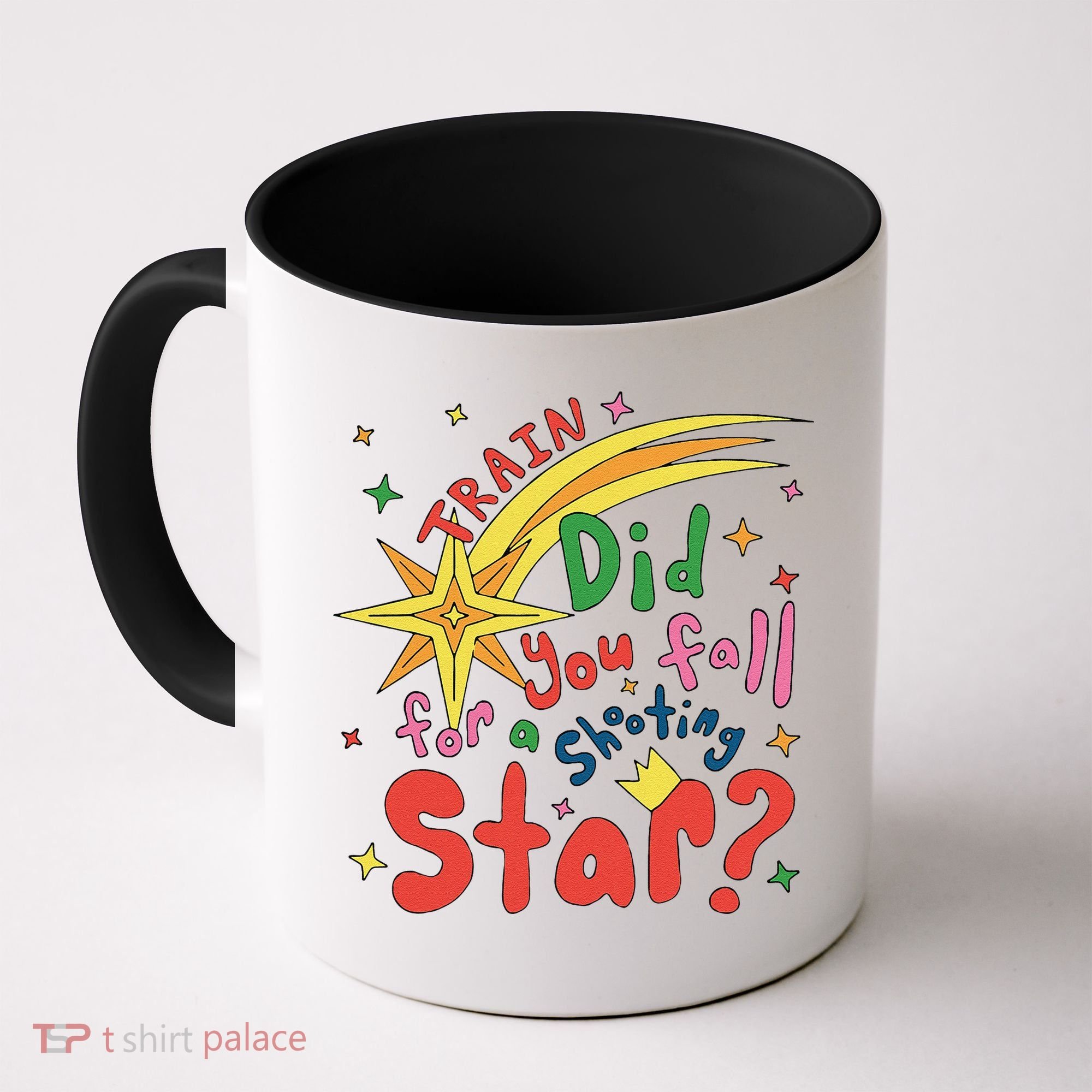 Train Did For You Fall Shooting Star Saying Coffee Mug