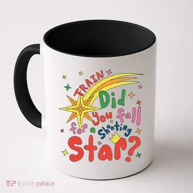 Train Did For You Fall Shooting Star Saying Coffee Mug