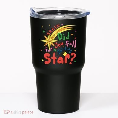 Train Did For You Fall Shooting Star Saying Tumbler