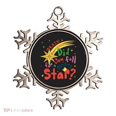 Train Did For You Fall Shooting Star Saying Ornament