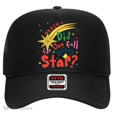 Train Did For You Fall Shooting Star Saying Hat