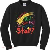 Train Did For You Fall Shooting Star Saying Kids Sweatshirt thumb 0