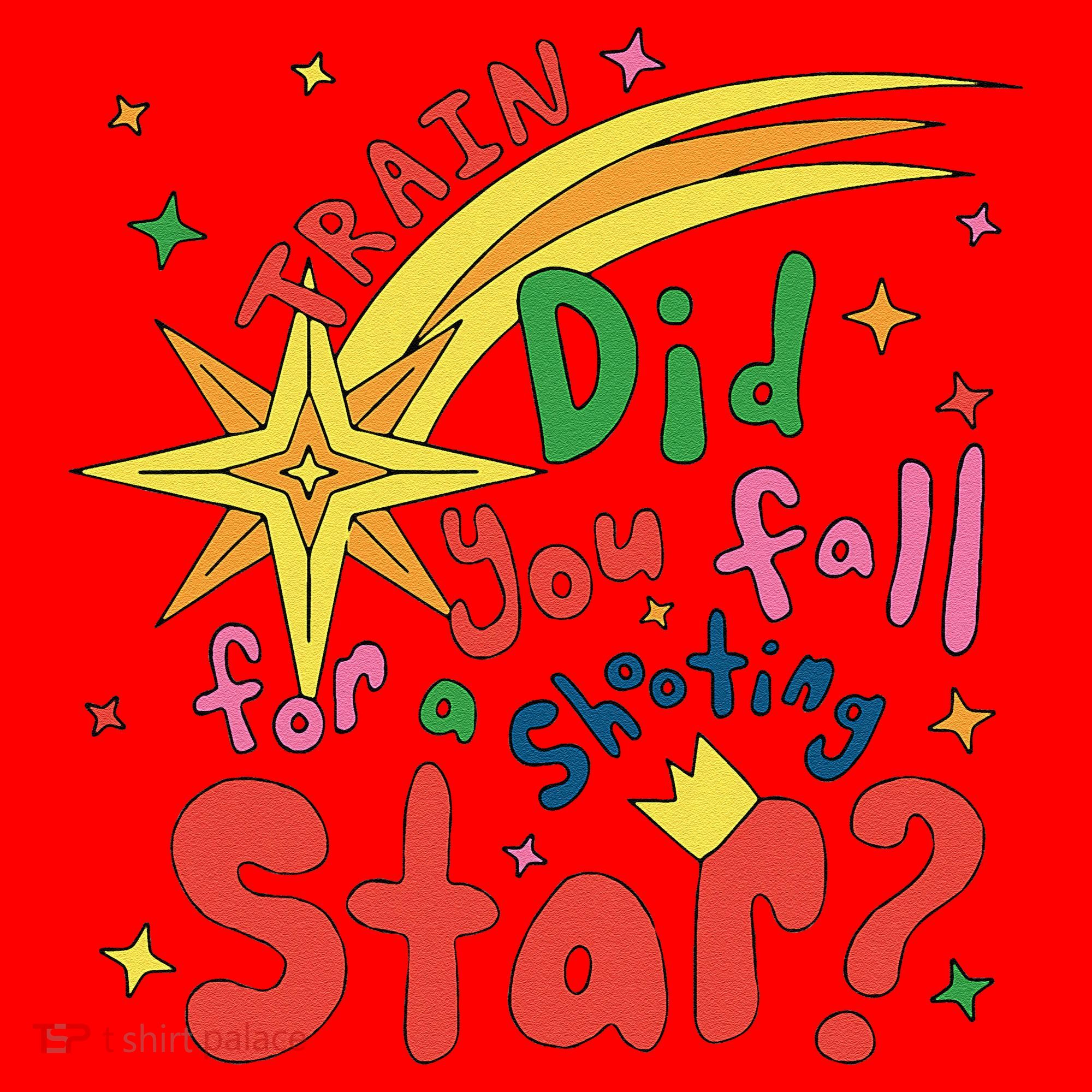 Train Did For You Fall Shooting Star Saying Santa Hat