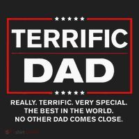 Terrific Dad Funny Donald Trump Fathers Day Gift Women's Sweatshirt thumb 2
