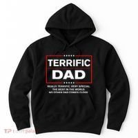 Terrific Dad Funny Donald Trump Fathers Day Gift Hoodie thumb 0