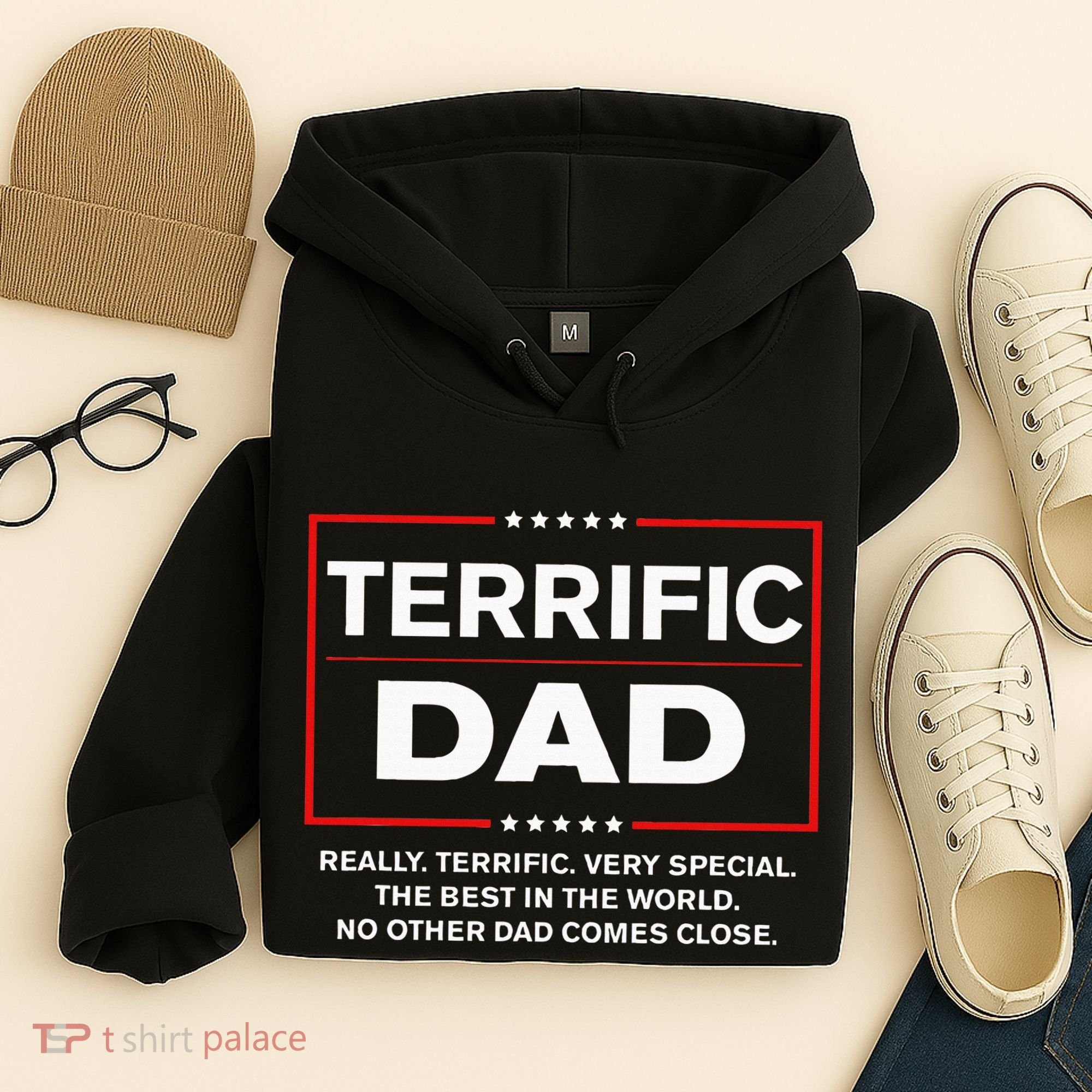 Terrific Dad Funny Donald Trump Fathers Day Gift Hoodie