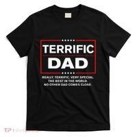 Terrific Dad Funny Donald Trump Fathers Day Gift T-Shirt thumb 0