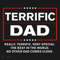 Terrific Dad Funny Donald Trump Fathers Day Gift Women's Hoodie thumb 2