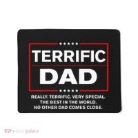 Terrific Dad Funny Donald Trump Fathers Day Gift Mousepad thumb 0