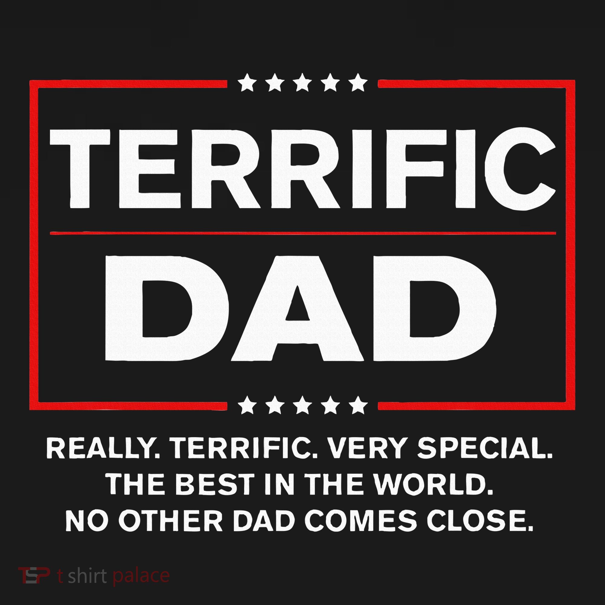 Terrific Dad Funny Donald Trump Fathers Day Gift Mousepad