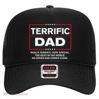Terrific Dad Funny Donald Trump Fathers Day Gift Hat thumb 0