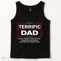 Terrific Dad Funny Donald Trump Fathers Day Gift Tank Top thumb 2