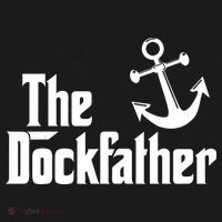 The Dockfather Funny Boating Fishing Boat Dad Captain Boater Women's Hoodie thumb 2