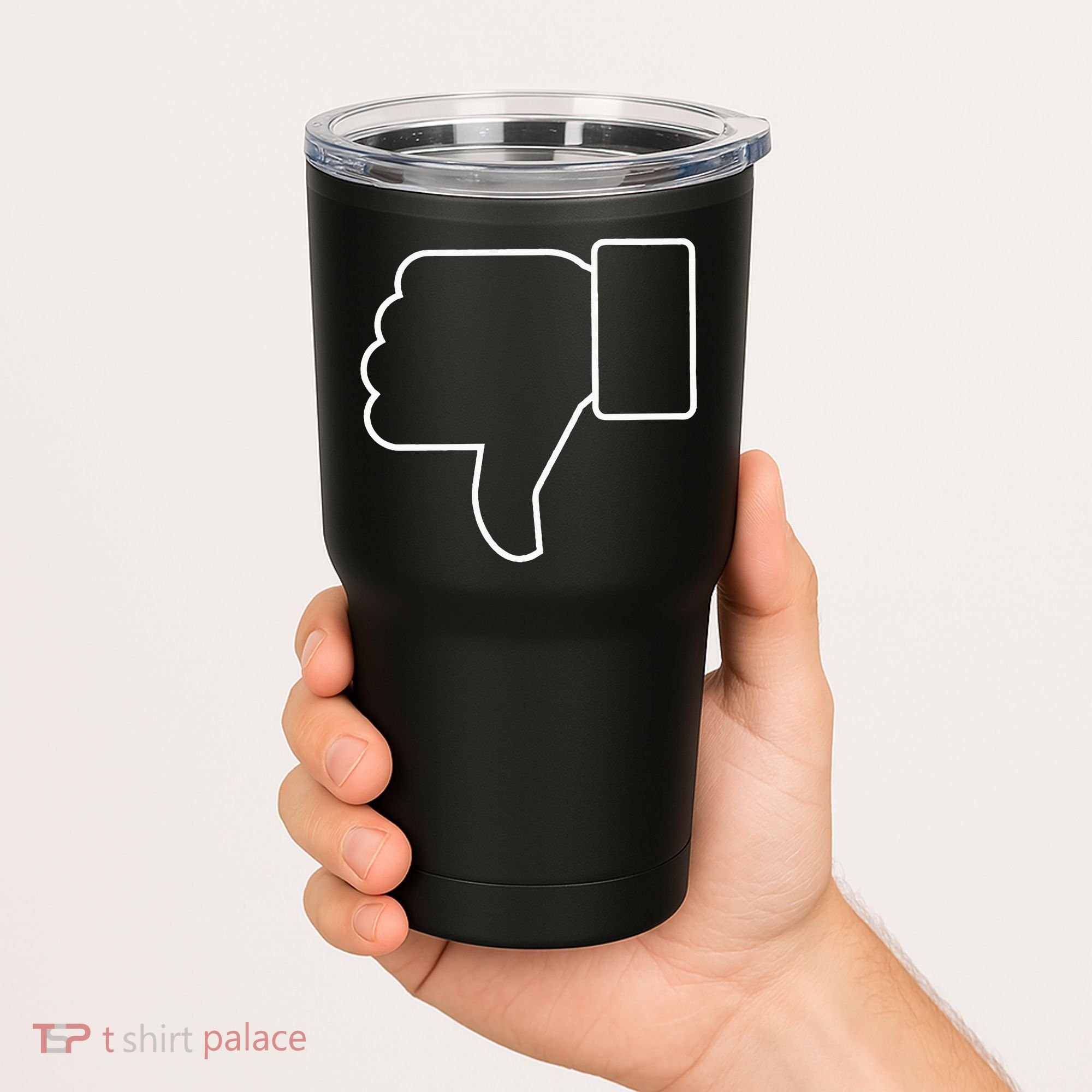 Thumbs Down Funny Jokes Sarcastic Tumbler