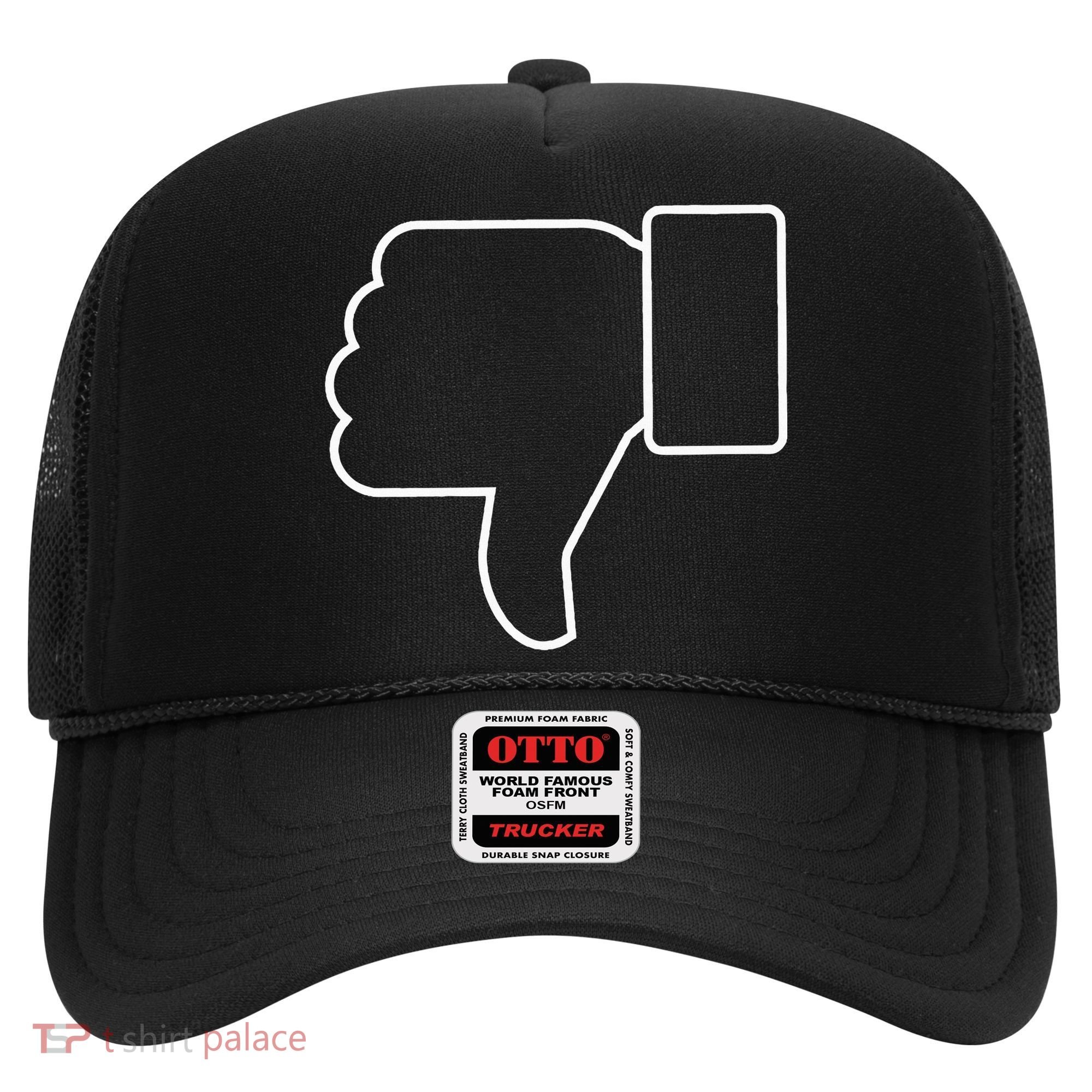 Thumbs Down Funny Jokes Sarcastic Hat