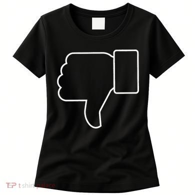 Thumbs Down Funny Jokes Sarcastic Women's T-Shirt