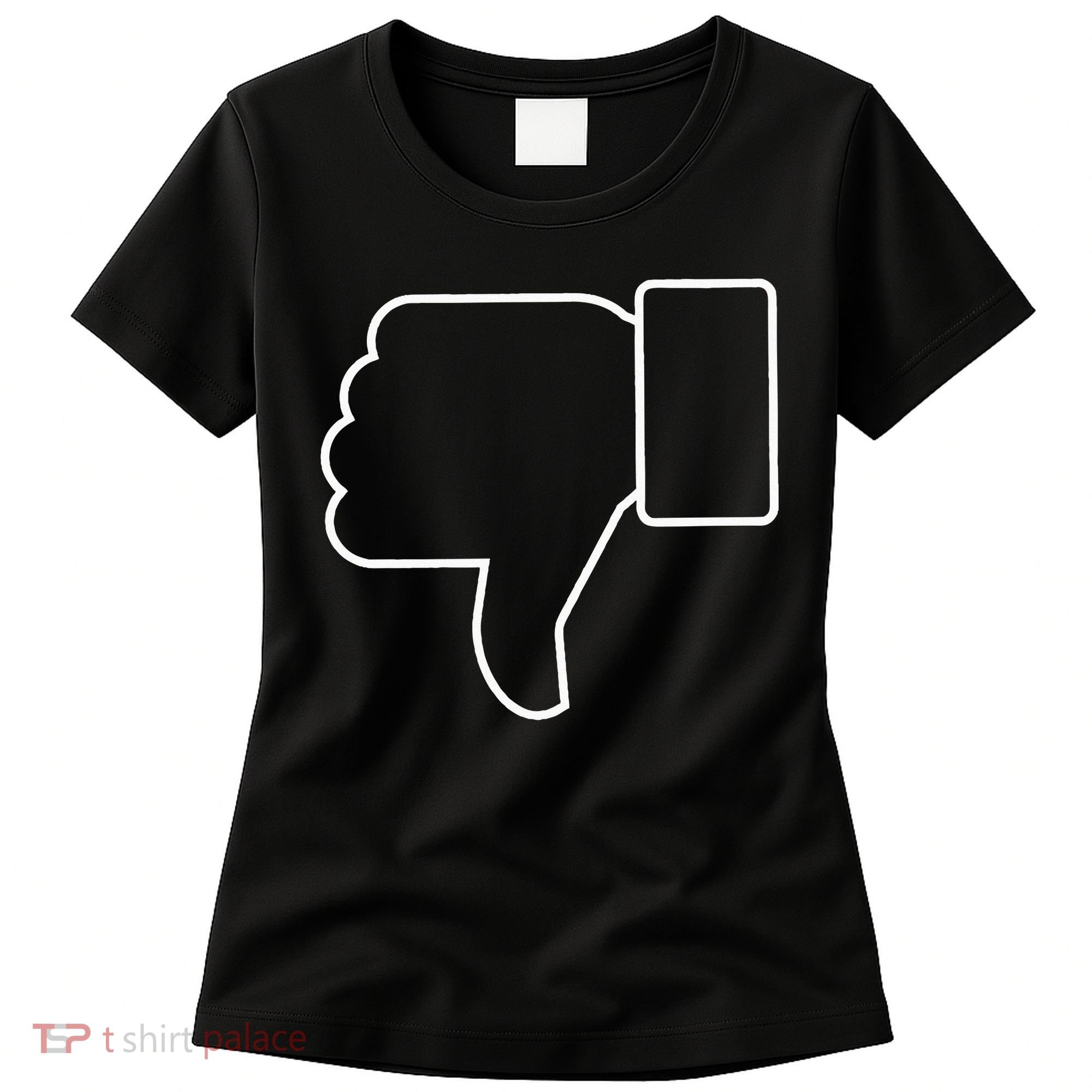 Thumbs Down Funny Jokes Sarcastic Women's T-Shirt