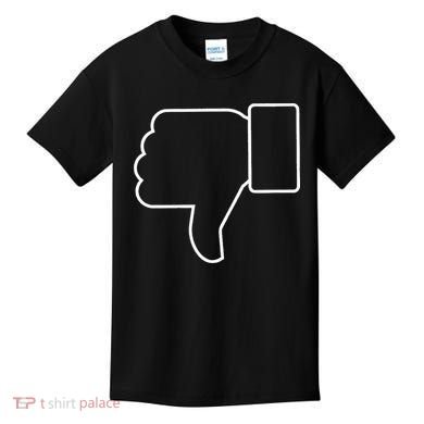 Thumbs Down Funny Jokes Sarcastic Kids T-Shirt