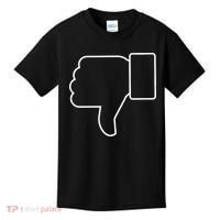 Thumbs Down Funny Jokes Sarcastic Kids T-Shirt thumb 0